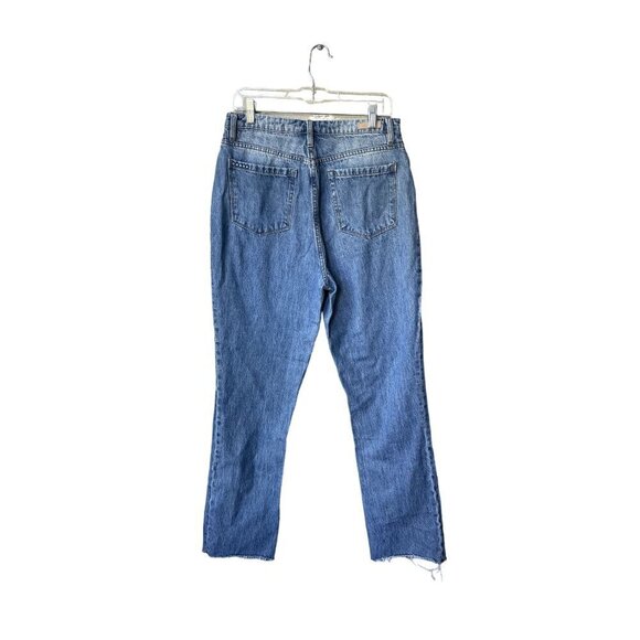 BLANKNYC The Cooper Long Slim Straight Size 29 High Rise Split Hem Jean - Picture 5 of 11